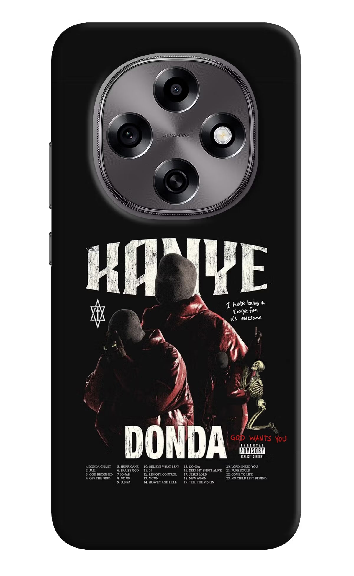 Donda Kanye West Oppo F31 Pro 5G Hard Case Back Cover by Casekaro