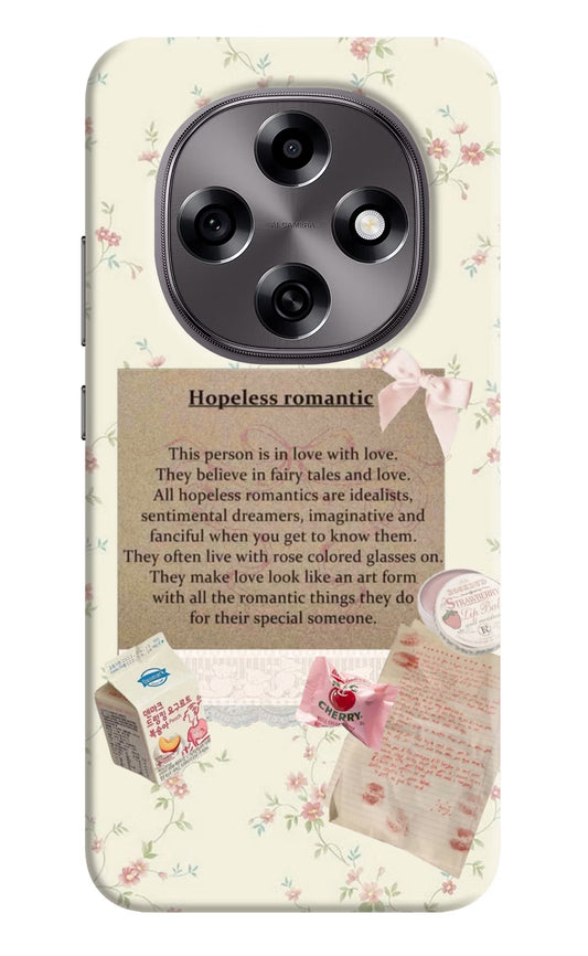 Hopeless Romantic Oppo F31 Pro 5G Hard Case Back Cover by Casekaro