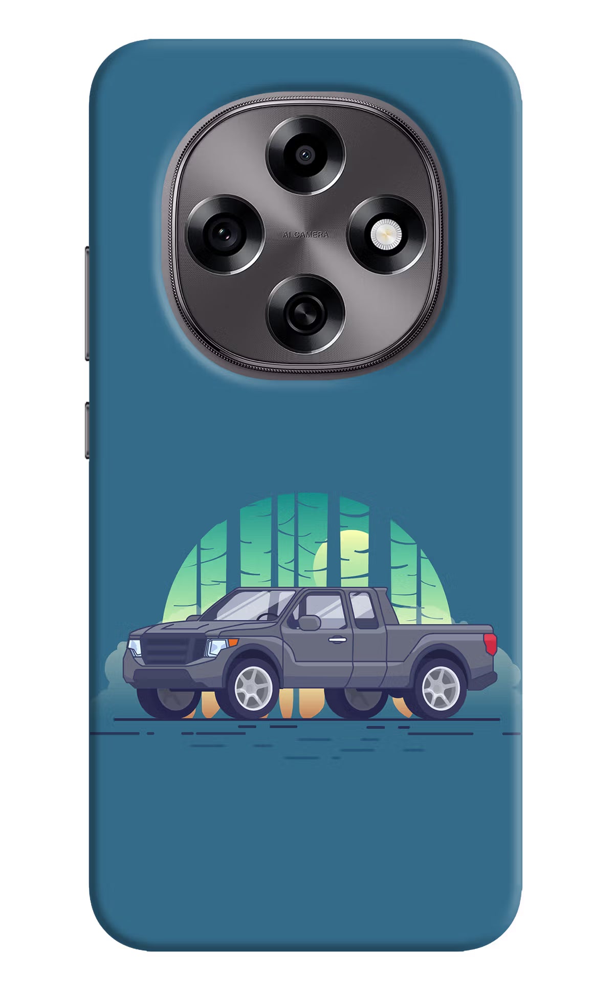 Retro Garage Vibe Oppo F31 Pro 5G Hard Case Back Cover by Casekaro