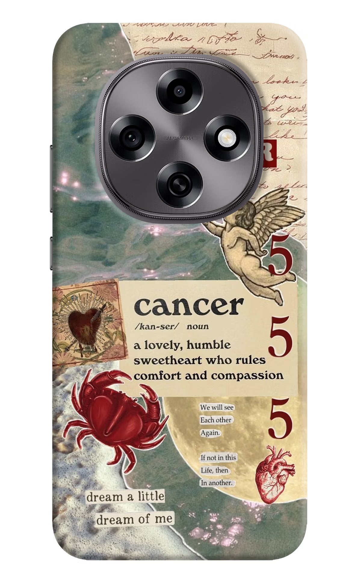 Cancer Zodiac Oppo F31 Pro 5G Hard Case Back Cover by Casekaro