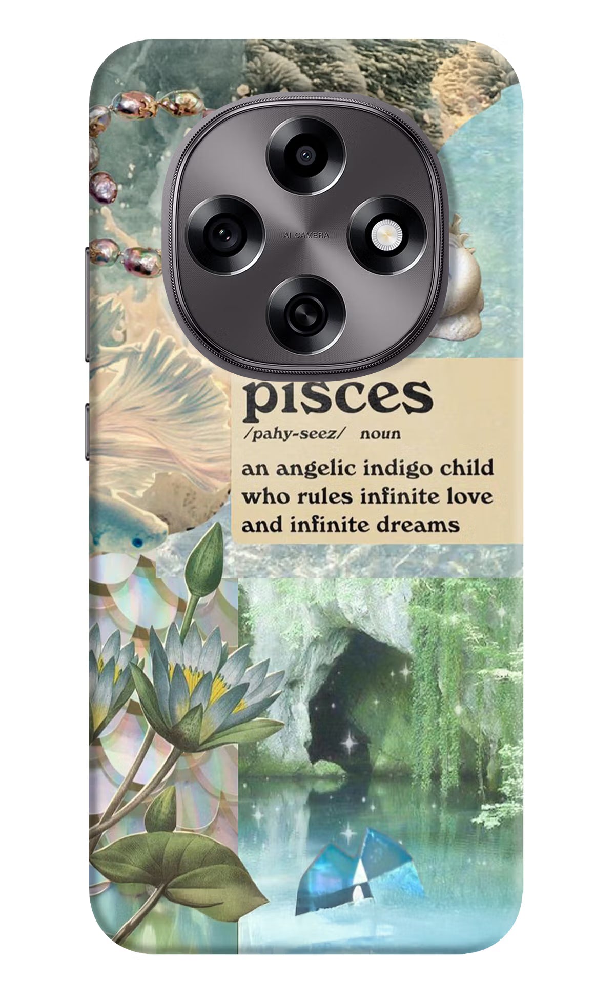 Pisces Zodiac Oppo F31 Pro 5G Hard Case Back Cover by Casekaro