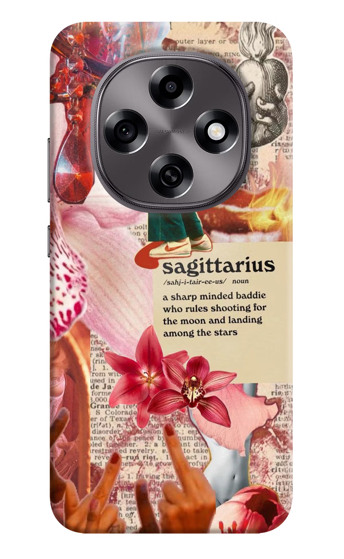 Sagittarius Zodiac Oppo F31 Pro 5G Hard Case Back Cover by Casekaro