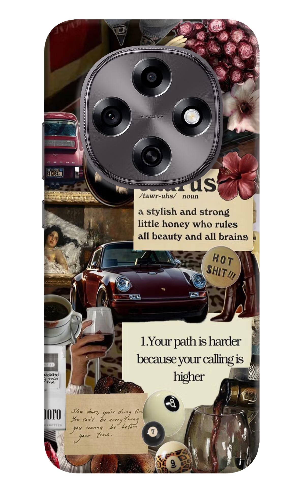 Taurus Zodiac Oppo F31 Pro 5G Hard Case Back Cover by Casekaro