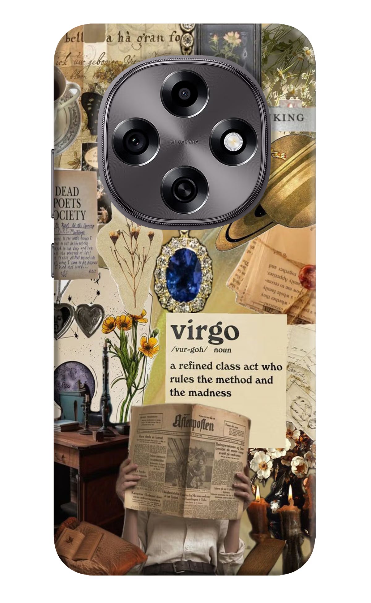 Virgo Zodiac Oppo F31 Pro 5G Hard Case Back Cover by Casekaro