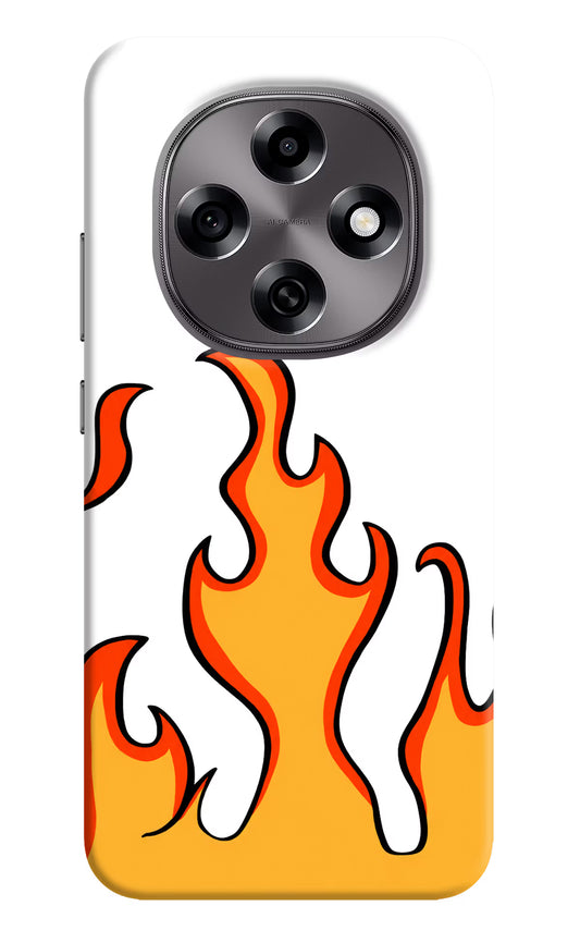 Fired Up – White Oppo F31 Pro 5G Hard Case Back Cover by Casekaro