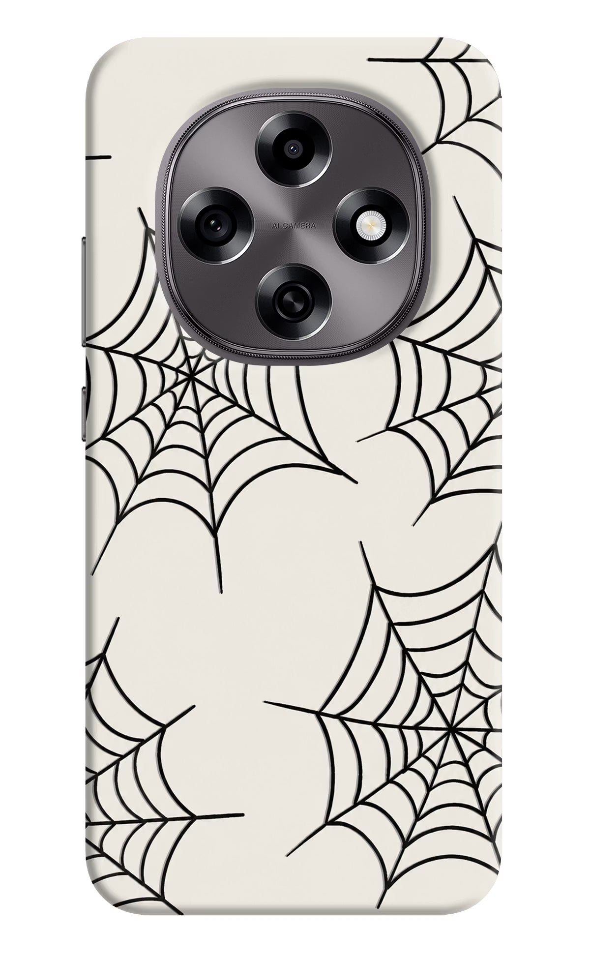 Spider Web Oppo F31 Pro 5G Hard Case Back Cover by Casekaro