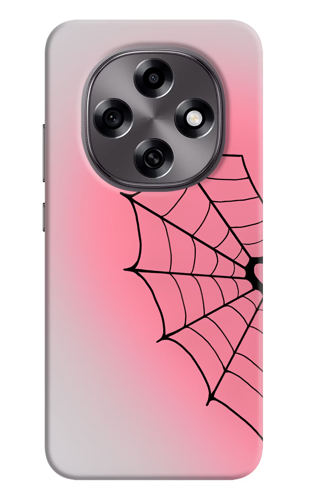 Pink Web Oppo F31 Pro 5G Back Cover
