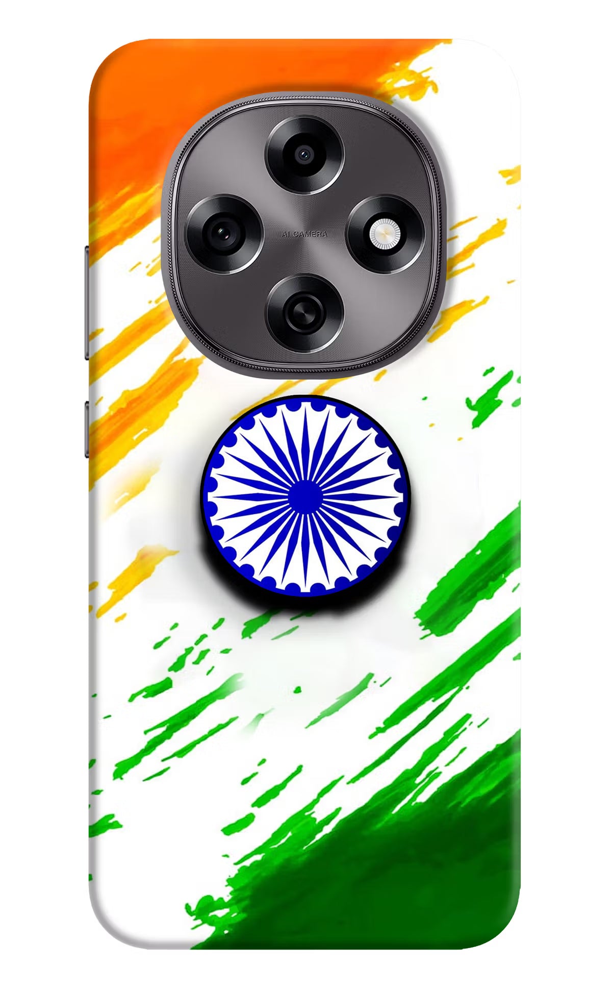 Indian Flag Ashoka Chakra Oppo F31 Pro 5G Pop Case by Casekaro