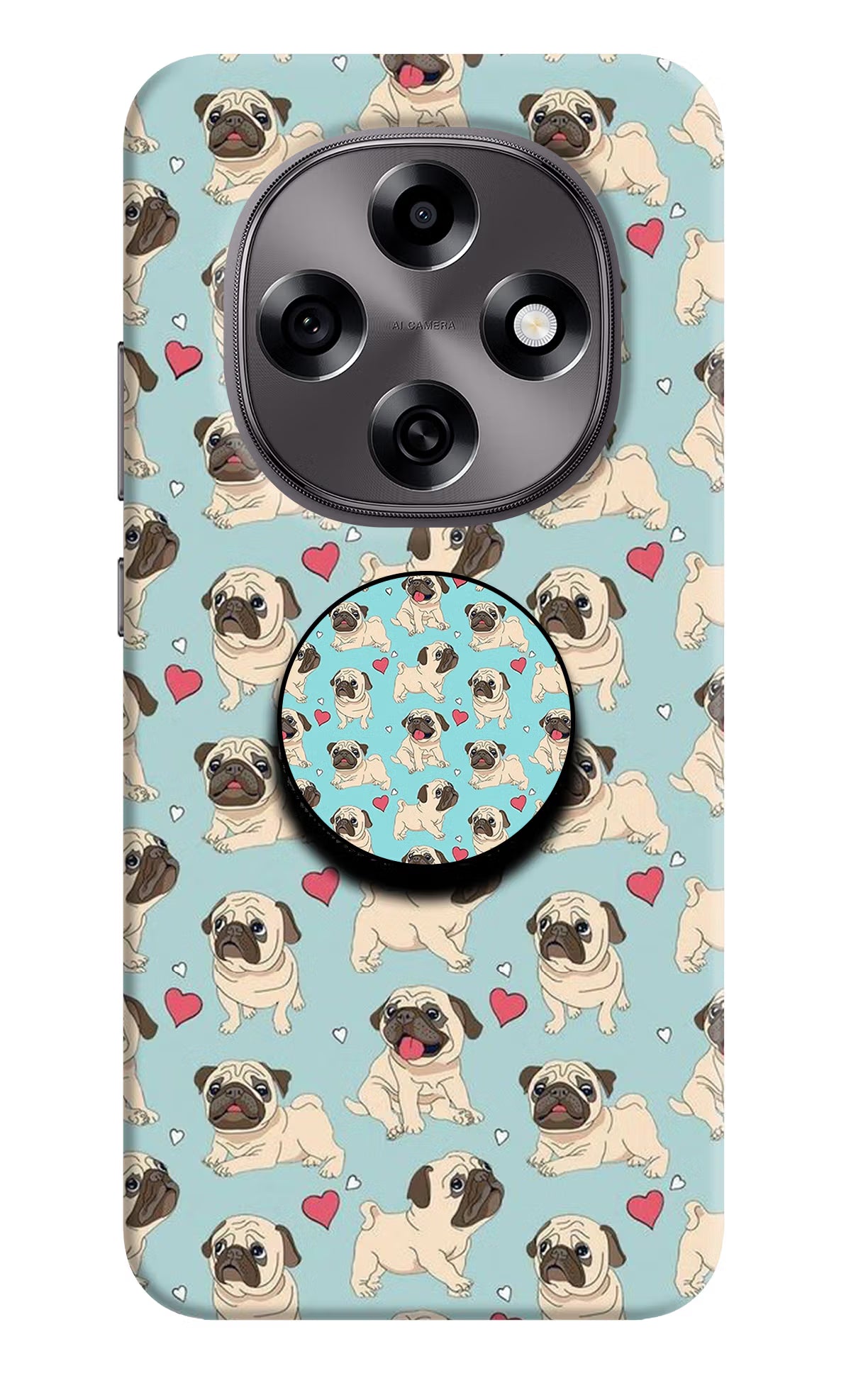 Pug Dog Oppo F31 Pro 5G Pop Case by Casekaro