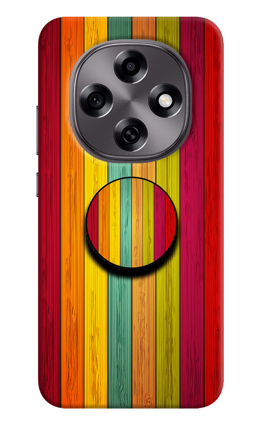 Multicolor Wooden Oppo F31 Pro 5G Pop Case by Casekaro