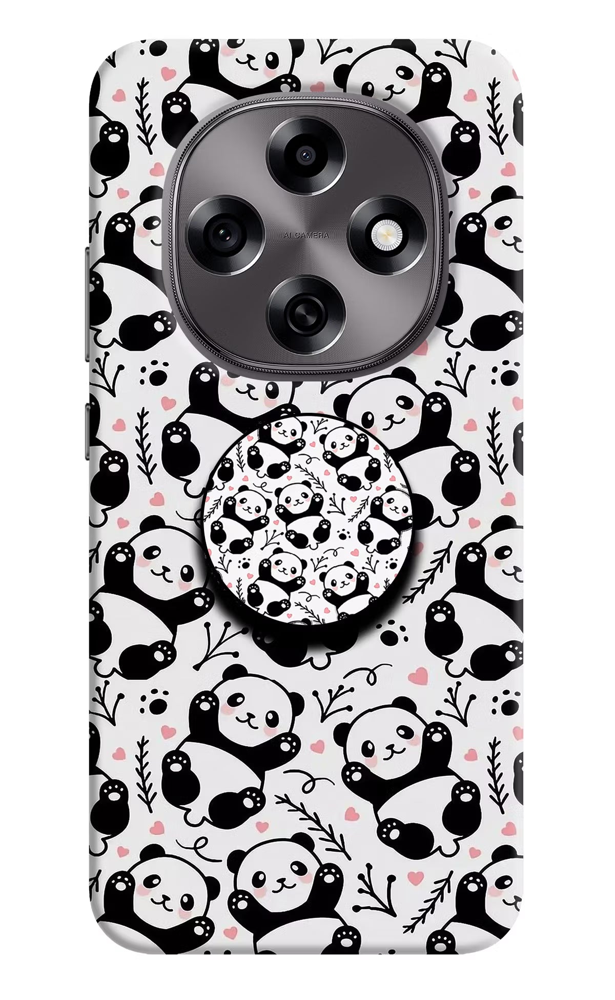 Cute Panda Oppo F31 Pro 5G Pop Case by Casekaro