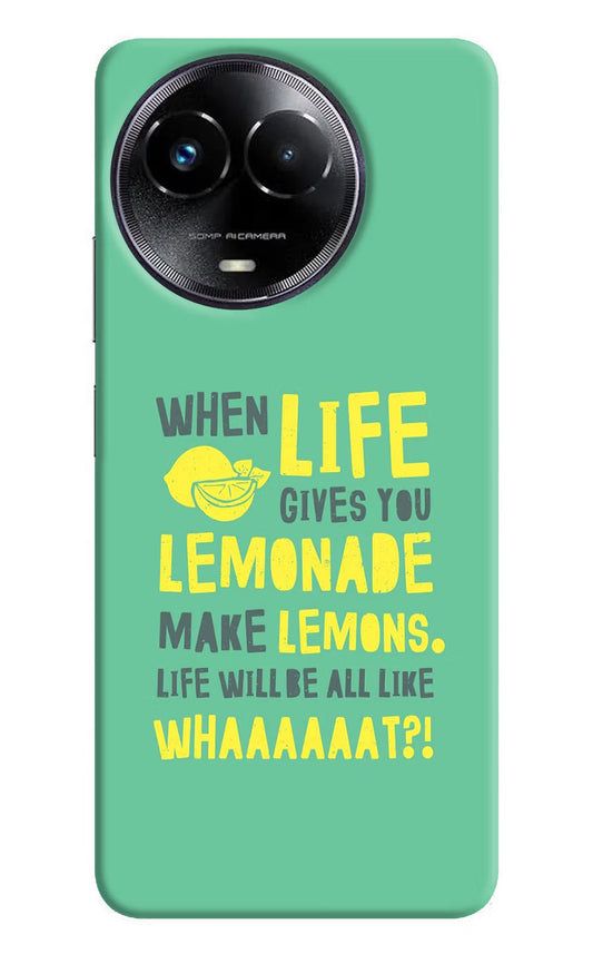 Quote Realme Narzo 60x Hard Case Back Cover by Casekaro