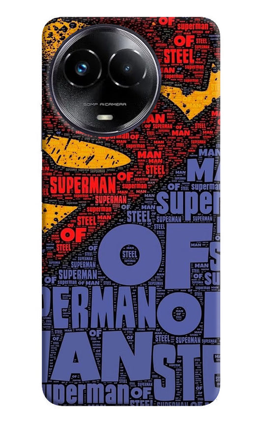 Superman Realme Narzo 60x Hard Case Back Cover by Casekaro