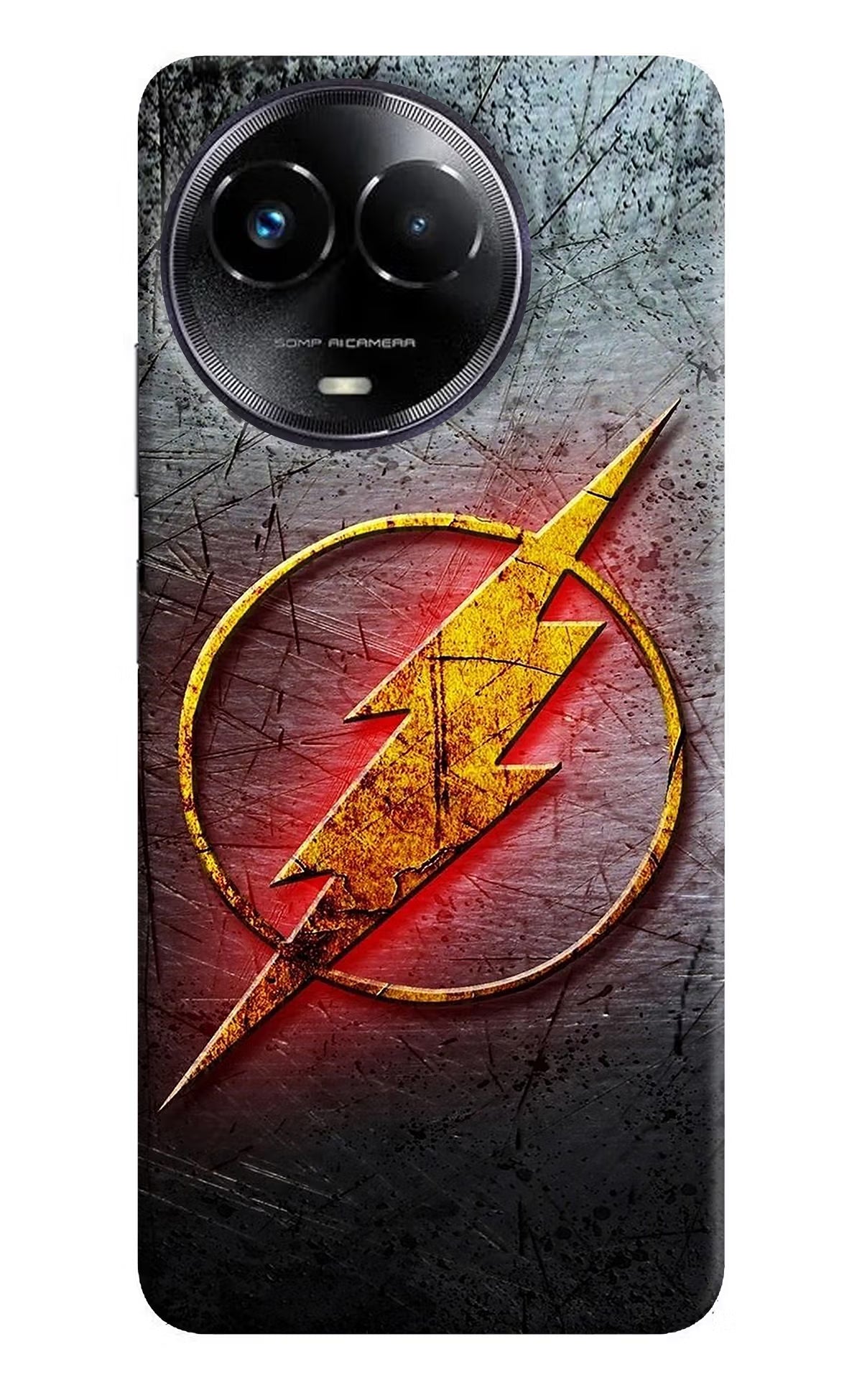 Flash Realme Narzo 60x Hard Case Back Cover by Casekaro