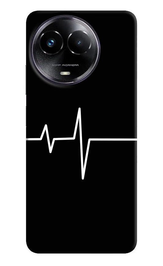 Heart Beats Realme Narzo 60x Hard Case Back Cover by Casekaro
