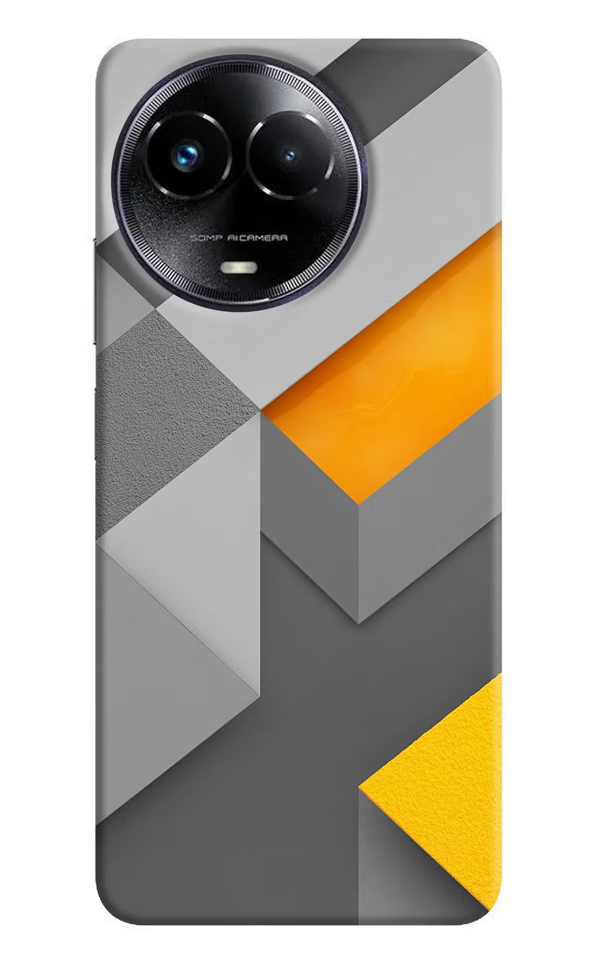 Abstract Realme Narzo 60x Hard Case Back Cover by Casekaro