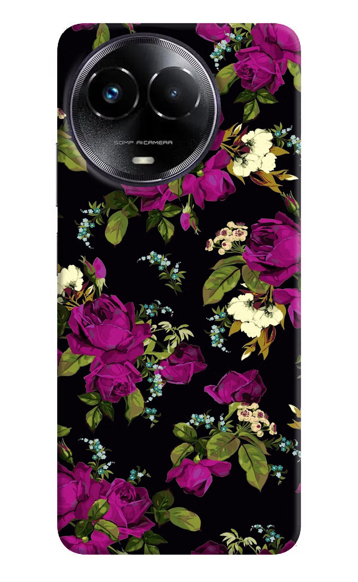 Flowers Realme Narzo 60x Hard Case Back Cover by Casekaro