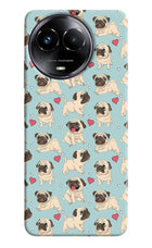 Pug Dog Realme Narzo 60x Hard Case Back Cover by Casekaro