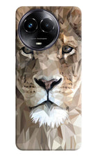 Lion Art Realme Narzo 60x Hard Case Back Cover by Casekaro