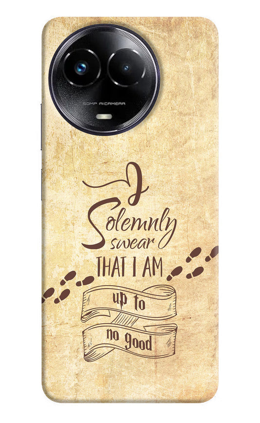 I Solemnly swear that i up to no good Realme Narzo 60x Hard Case Back Cover by Casekaro