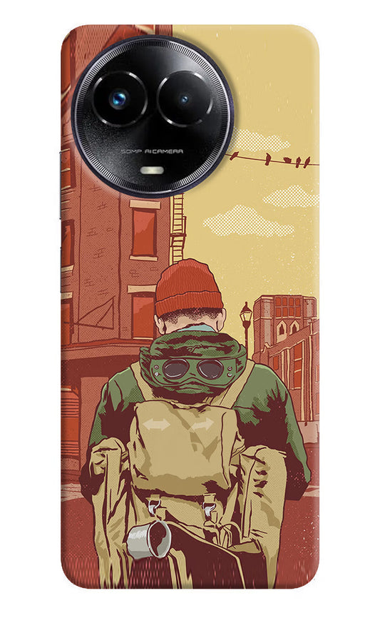 Adventurous Realme Narzo 60x Hard Case Back Cover by Casekaro
