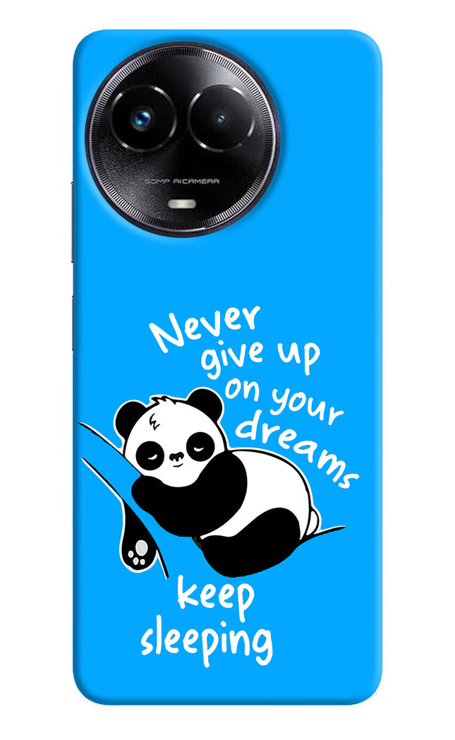 Keep Sleeping Realme Narzo 60x Hard Case Back Cover by Casekaro