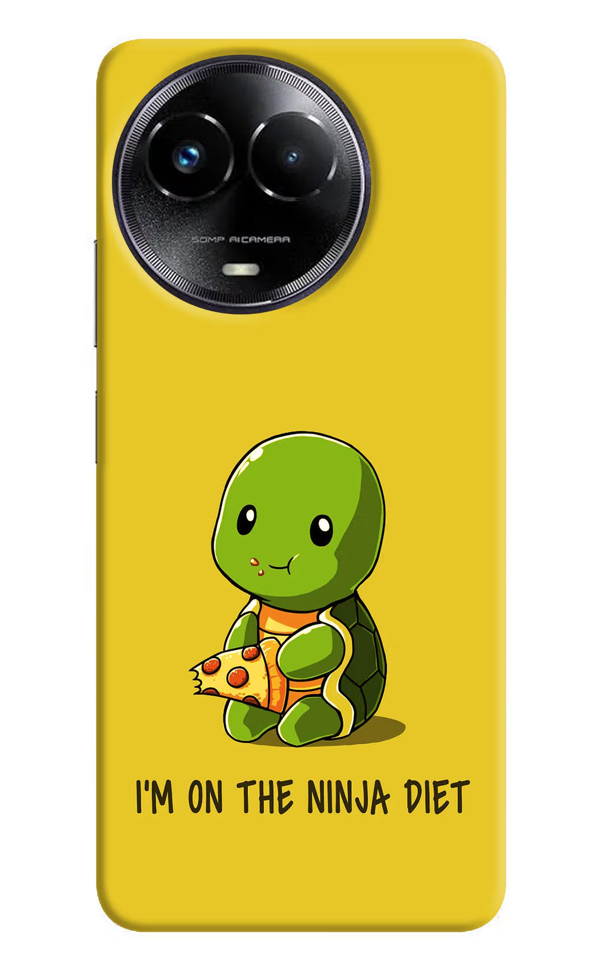 I'm on Ninja Diet Realme Narzo 60x Hard Case Back Cover by Casekaro