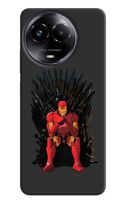 Ironman Throne Realme Narzo 60x Hard Case Back Cover by Casekaro
