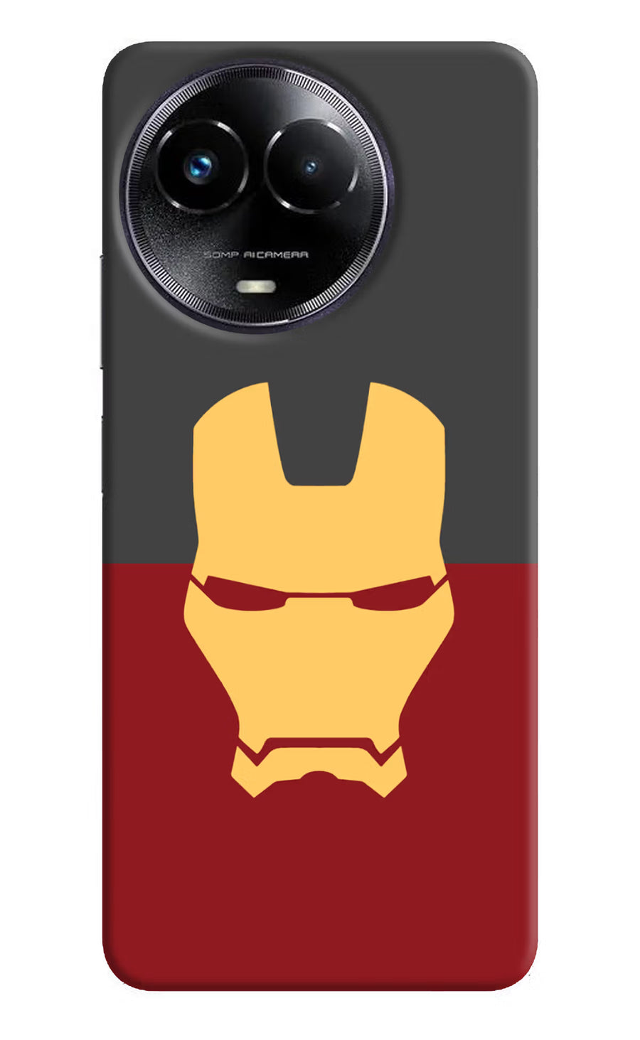 Ironman Realme Narzo 60x Back Cover, Hard case