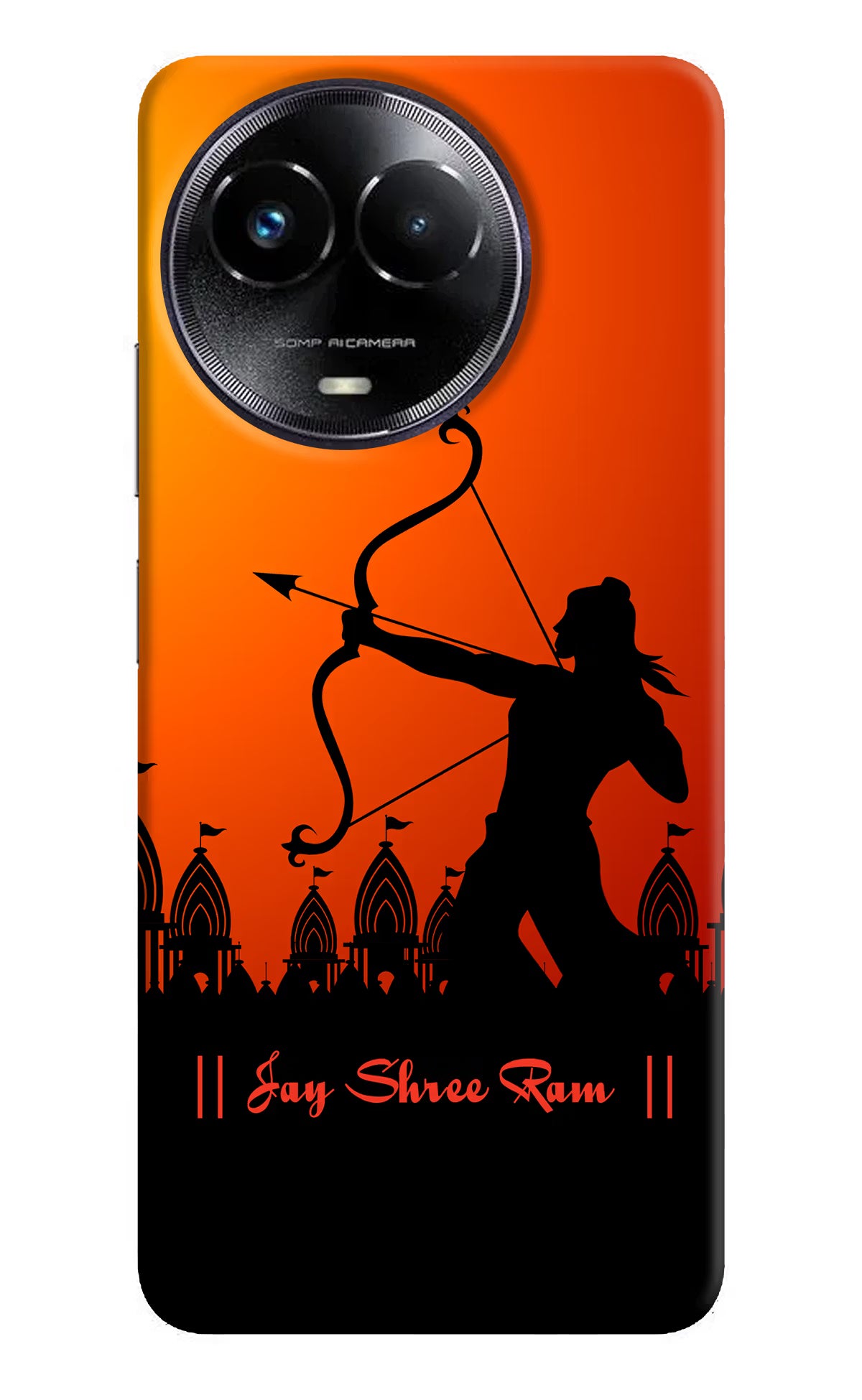 Lord Ram - 4 Realme Narzo 60x Hard Case Back Cover by Casekaro