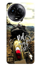 Ride More Worry Less Realme Narzo 60x Hard Case Back Cover by Casekaro