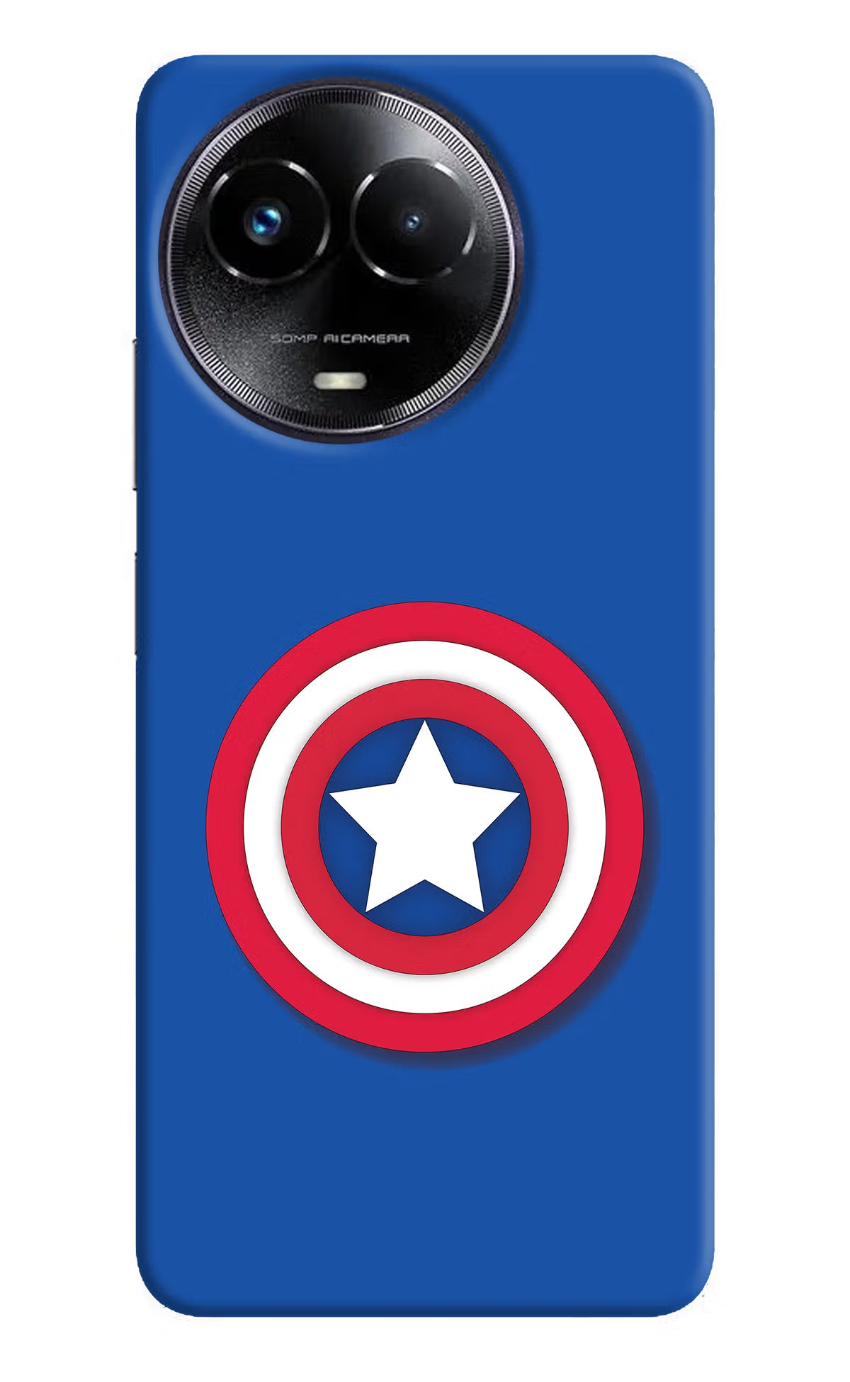 Shield Realme Narzo 60x Hard Case Back Cover by Casekaro