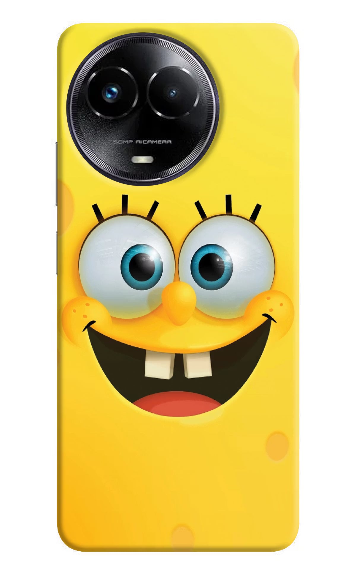 Sponge 1 Realme Narzo 60x Hard Case Back Cover by Casekaro
