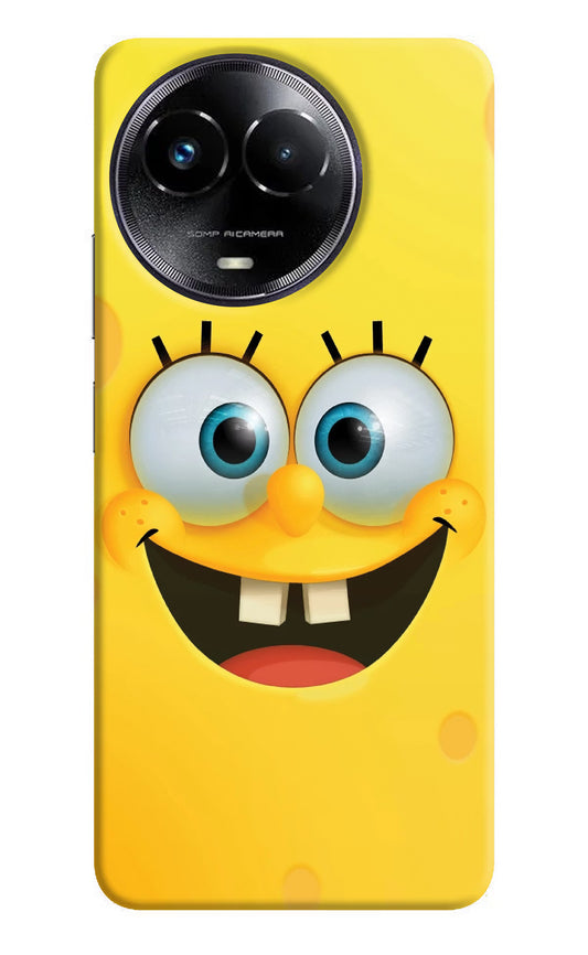 Sponge 1 Realme Narzo 60x Hard Case Back Cover by Casekaro