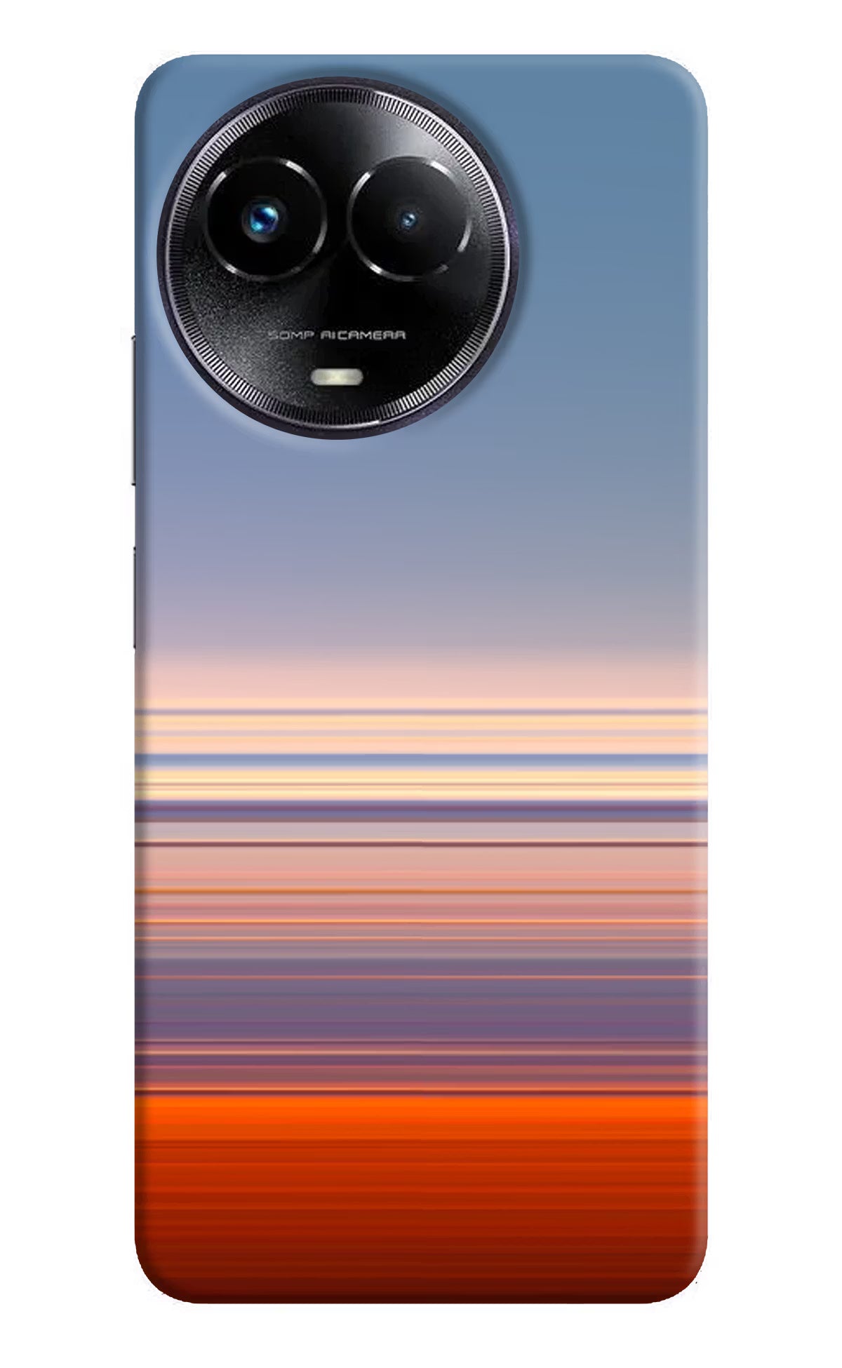 Morning Colors Realme Narzo 60x Hard Case Back Cover by Casekaro