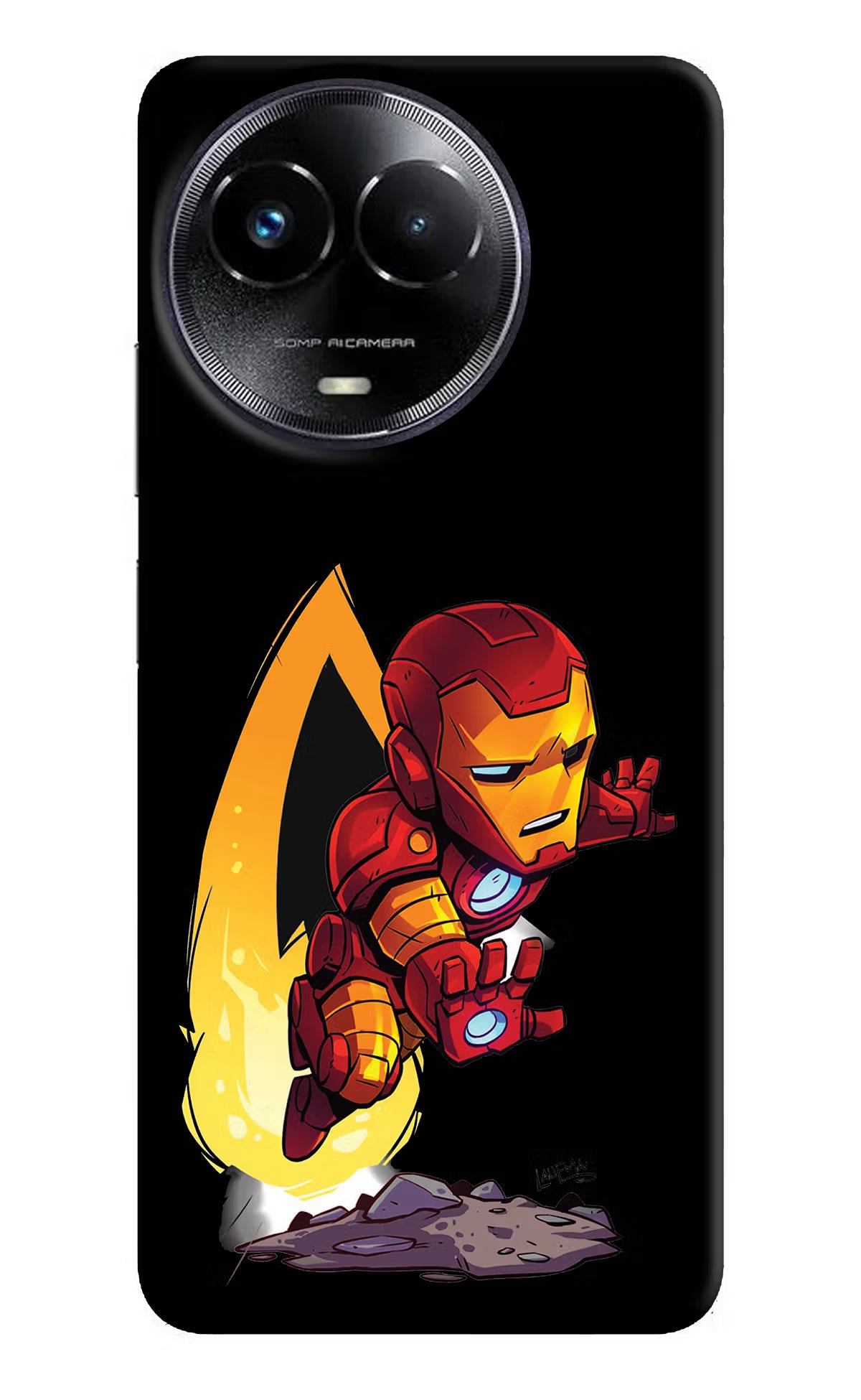 IronMan Realme Narzo 60x Hard Case Back Cover by Casekaro