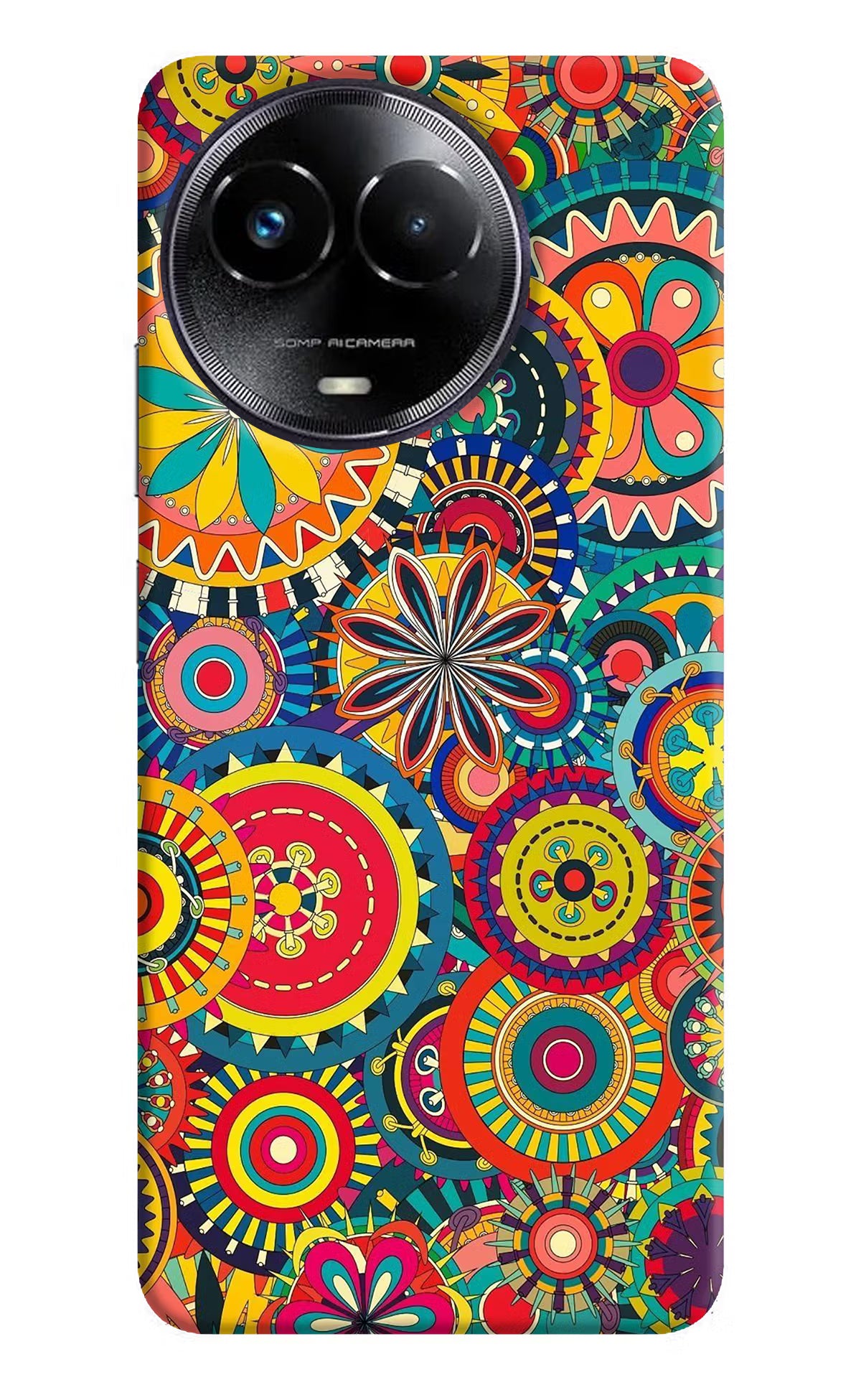 Gol Gol Art Realme Narzo 60x Hard Case Back Cover by Casekaro