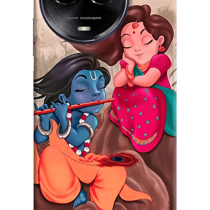Radhe Krishna Realme Narzo 60x Hard Case Back Cover by Casekaro