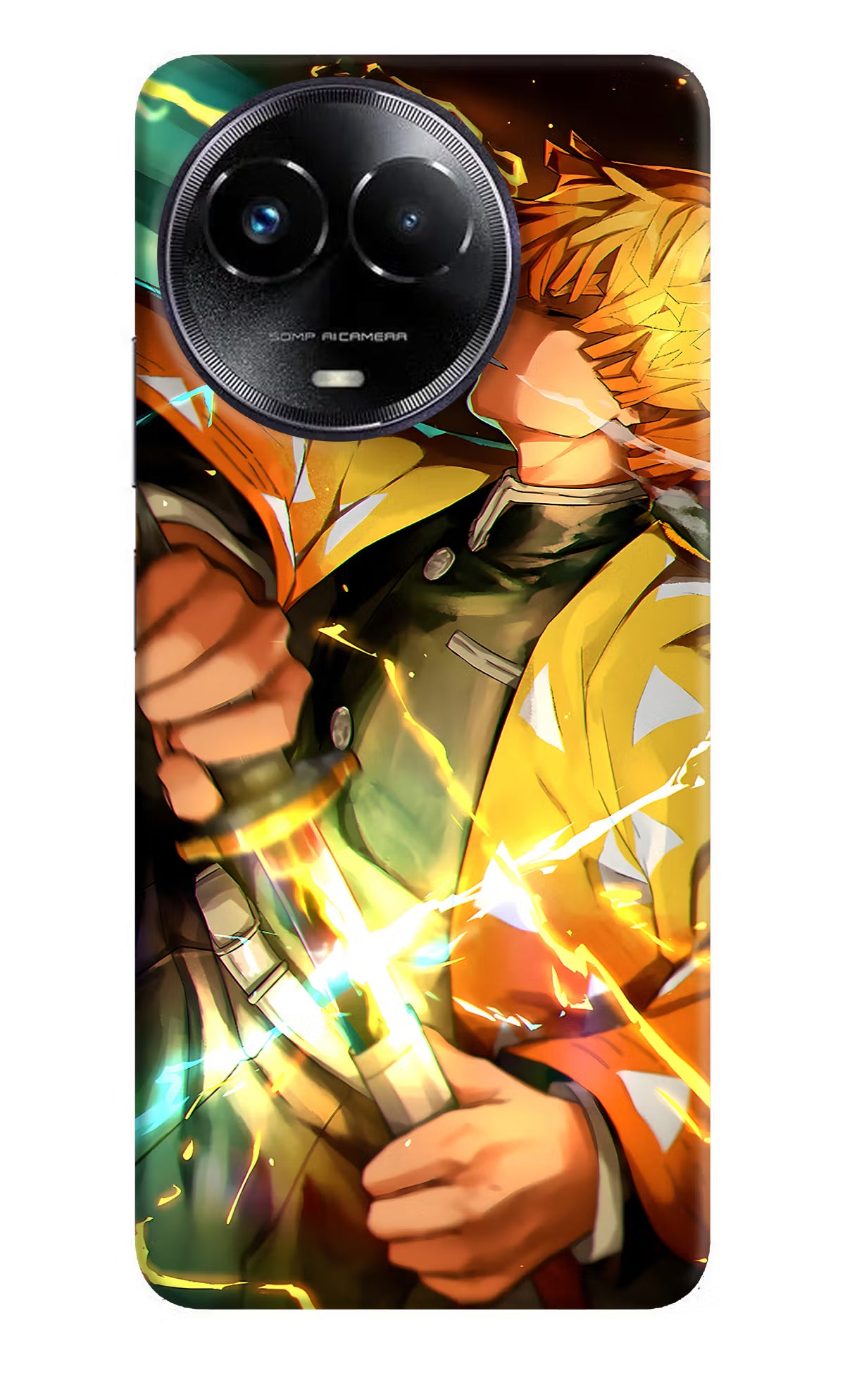 Demon Slayer Realme Narzo 60x Hard Case Back Cover by Casekaro