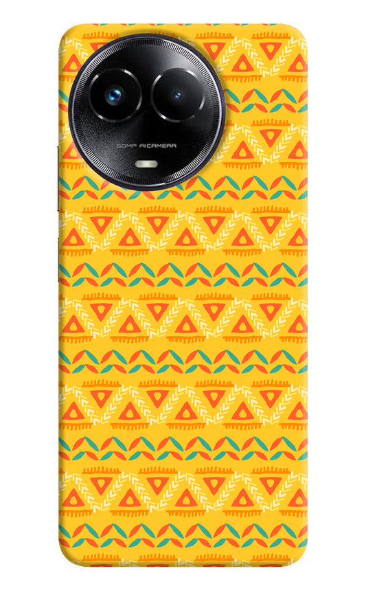 Tribal Pattern Realme Narzo 60x Hard Case Back Cover by Casekaro