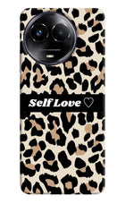 Leopard Print Self Love Realme Narzo 60x Hard Case Back Cover by Casekaro