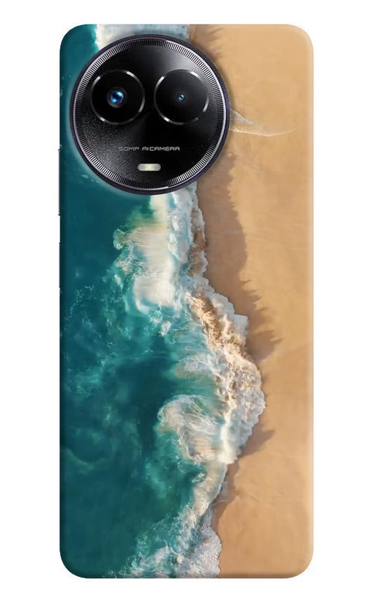 Ocean Beach Realme Narzo 60x Hard Case Back Cover by Casekaro
