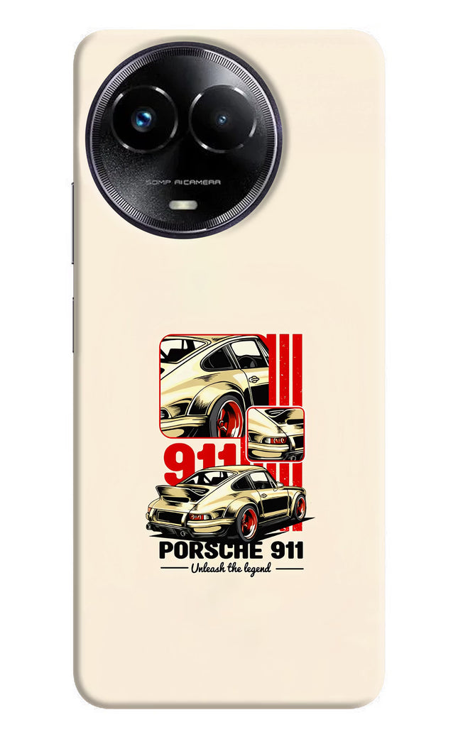 Classic Porsche 911 Realme Narzo 60x Hard Case Back Cover by Casekaro