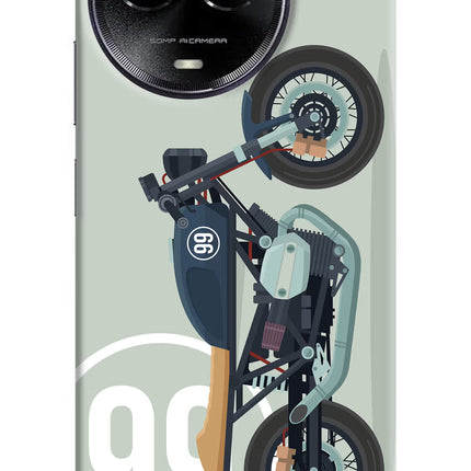 Classic Cafe Racer 99 Realme Narzo 60x Hard Case Back Cover by Casekaro