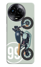 Classic Cafe Racer 99 Realme Narzo 60x Hard Case Back Cover by Casekaro