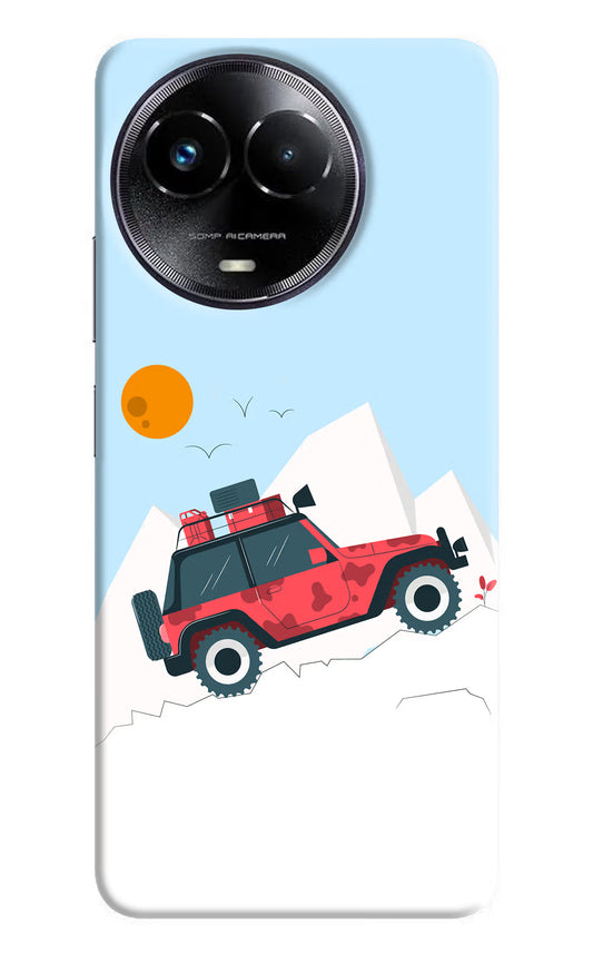 Mountain Trail Beast Realme Narzo 60x Hard Case Back Cover by Casekaro