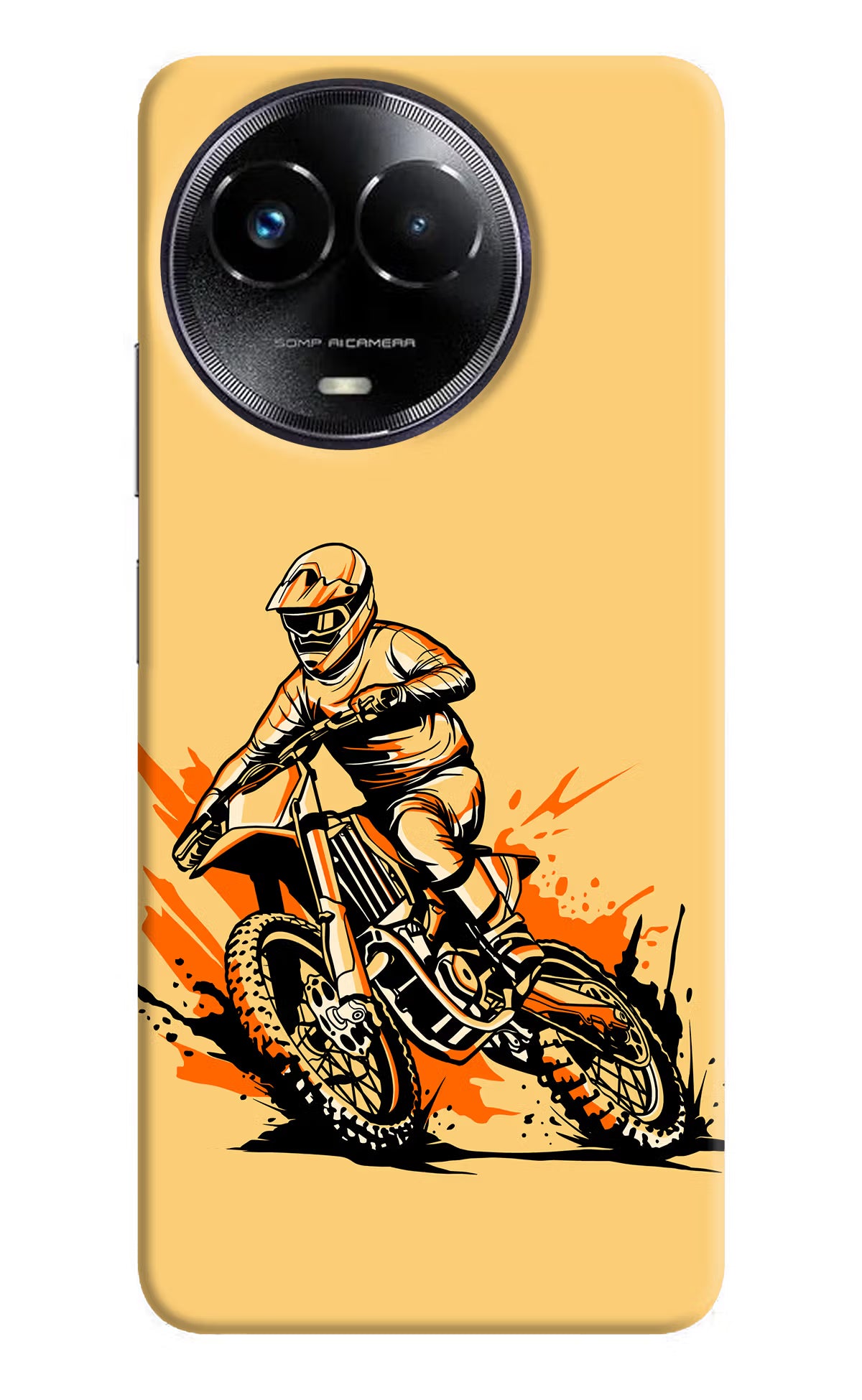 Off-Road Fury Realme Narzo 60x Hard Case Back Cover by Casekaro
