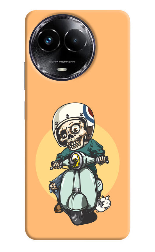 Undead Biker Realme Narzo 60x Hard Case Back Cover by Casekaro