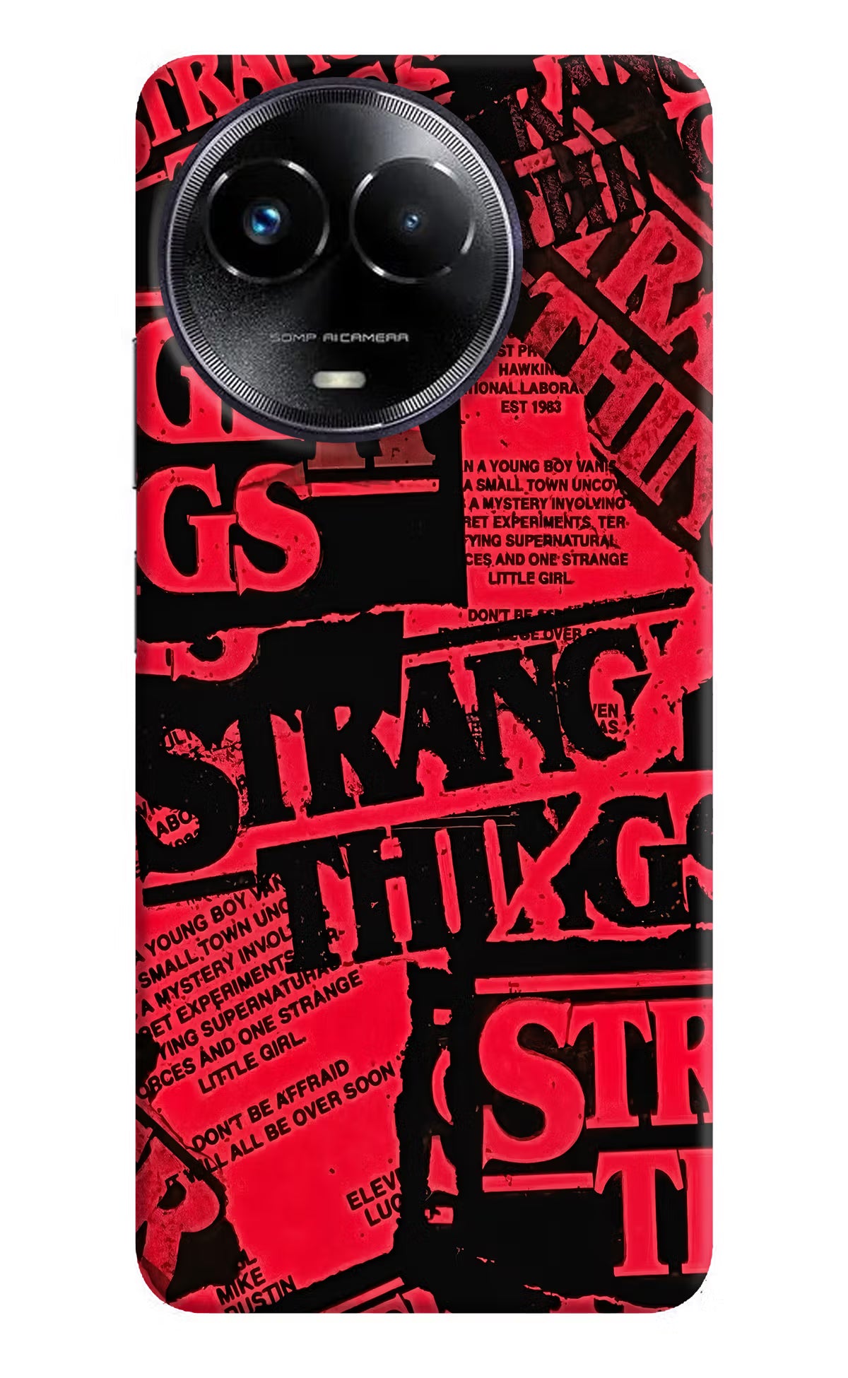Ordinary Things Realme Narzo 60x Hard Case Back Cover by Casekaro