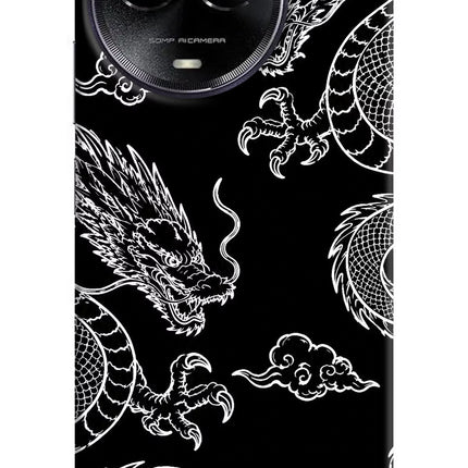 Twin Dragons Realme Narzo 60x Hard Case Back Cover by Casekaro